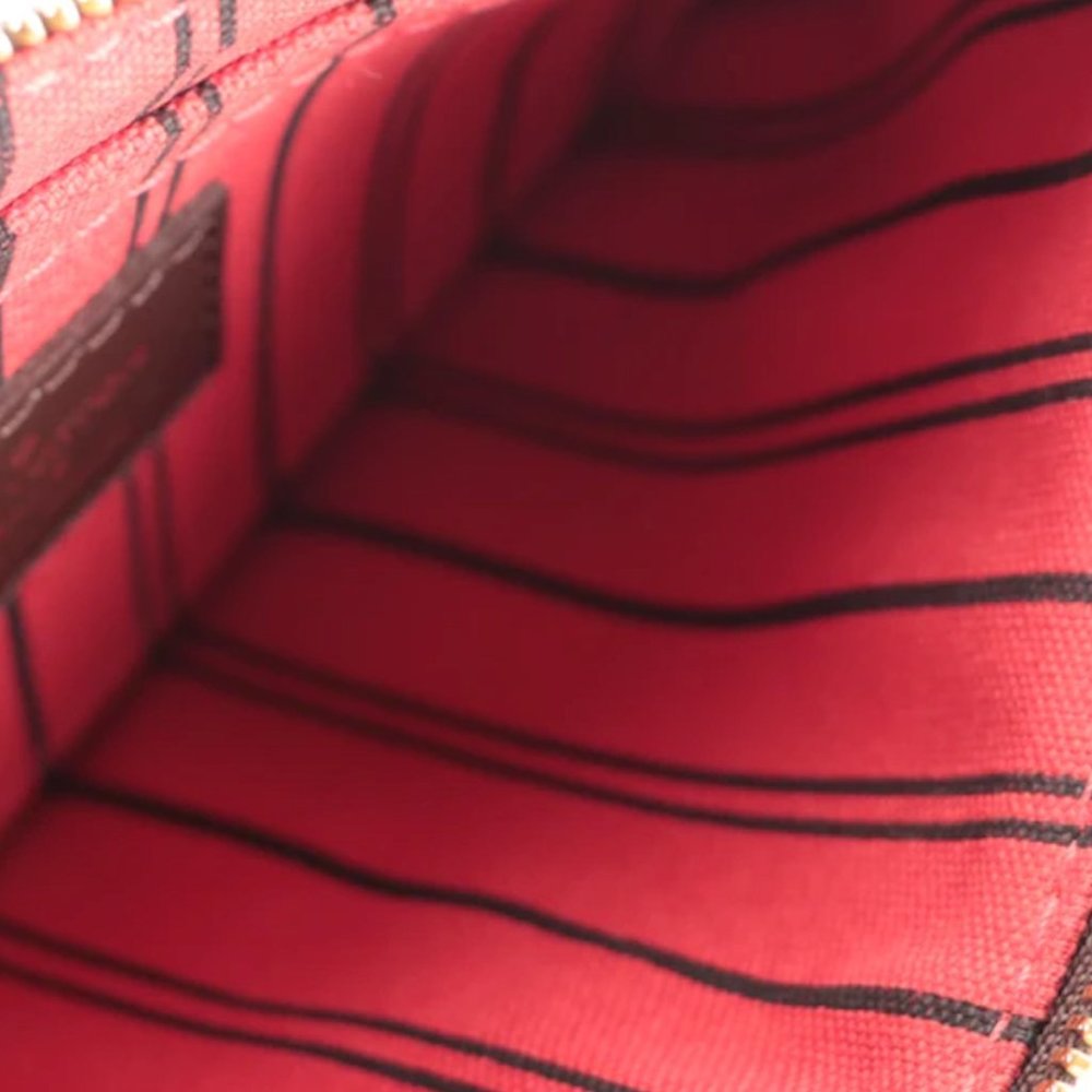 Louis Vuitton Damier Ebene Neverfull Pochette PM - Picture 6 of 8